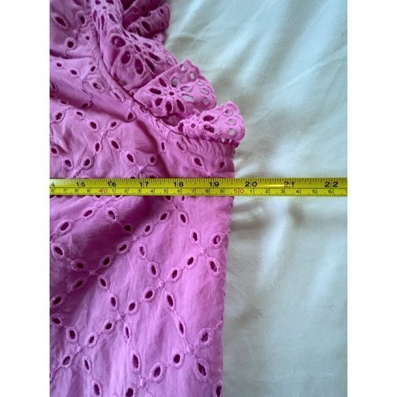 Matilda Jane Shift Into Spring pink/lavender ‎ eye-let Dress Size Sm - Picture 11 of 14